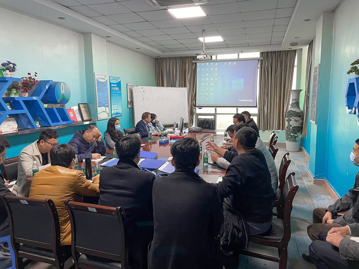 绿志岛2022年销售团队年终总结会议